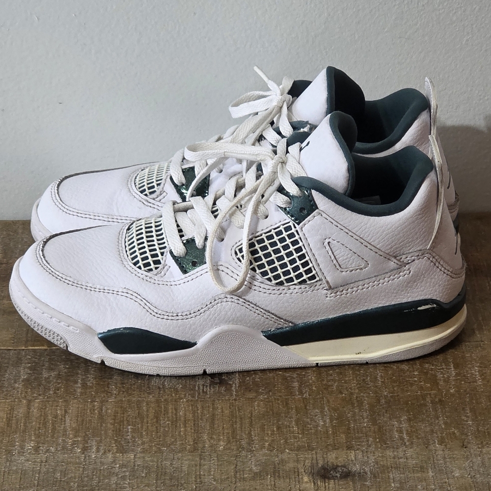 Jordan 4 Retro 'Oxidized Green' Kid's Size 3Y